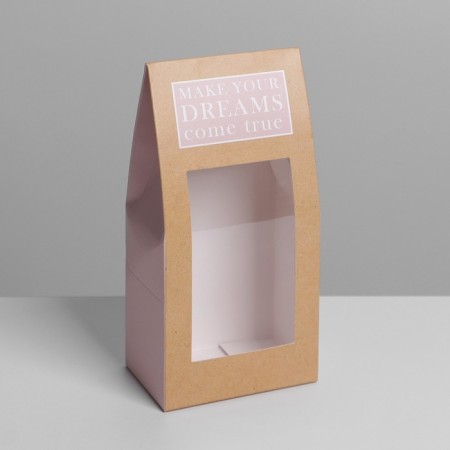 Confectionery box, packaging, Make Your Dreams, 9 x 19 x 6 cm-1