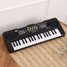 DENN DEK605 mini synthesizer, 8 timbres, polyphony 4 notes, 37 keys