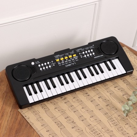 DENN DEK605 mini synthesizer, 8 timbres, polyphony 4 notes, 37 keys
