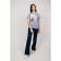Female T -shirt, size 50, blue color