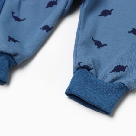 Details with open legs "Dino", blue color, height 80-3