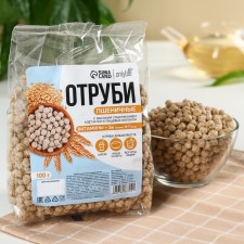 Bran wheat, without sugar, 100 g.
