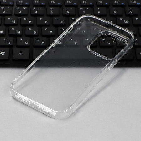Krutoff cover, for iPhone 14 Pro, silicone, transparent-2