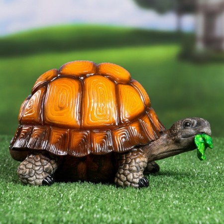 Garden figure "Turtle" large, 25x18x15cm-3