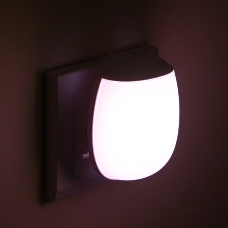 Nightlight "ears" LED 1W white-pink 7x5x8 cm Risalux-4