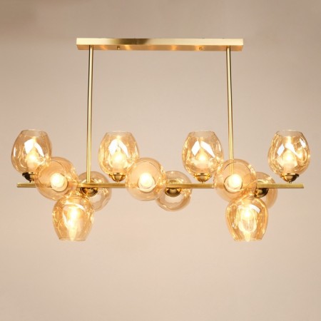 Causte "Dallas" 12he27 40W Brass 124x49x76 cm-1