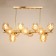 Causte "Dallas" 12he27 40W Brass 124x49x76 cm