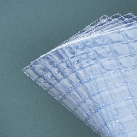 Set of coins sheets, Optima format, 10 sheets 200 x 250 mm, 48 cells 28 x 28 mm-2