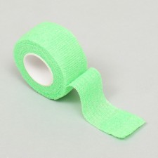 Self -fixed bandage, 2.5 cm, max. Extensibility 4.5 m, light green