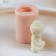 Silicone Mold "Buddha" product 3.5x2.8x6.5 cm
