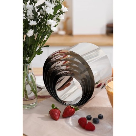 A set of baking forms and calculation "Circle", D-20, H-15 cm, 6 pcs-6