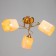 Bunt chandelier 3x60W E27 gold