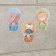 Self -adhesive hooks "animals", 3 pcs, drawing mix