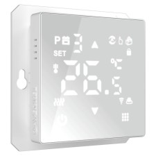 Thermoregulator for warm floor W1151201, touch, Wi-Fi, white