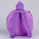 Baby backpack for anime girl, plush, purple color