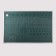 Mat for cutting, three -layer, 90 × 60 cm, a1, green color
