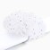 Outlet. Bant for hair on elastic band, white, 11 cm, Minnie Mouse