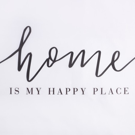 The bathroom curtain "Happy Place", 145x180 cm-2