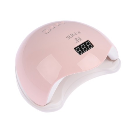 Jessnail Sun 5 BL, UV/LED, 48 W, 24 diodes, Timer 10/30/60 sec, pink, pink-12