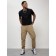 Cargo jeans men, size 44, beige color