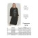 Female dress, size 58, black color