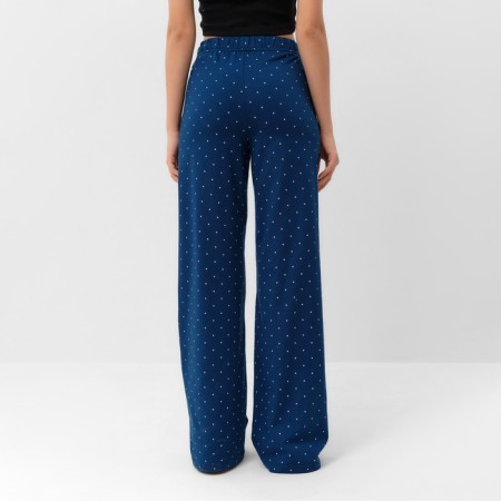 Women's pants kaftan "peas" p. 40-42, blue-2