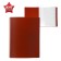 Folder with 100 A4 inserts, 700 μm, calligrata, texture "Sand", red