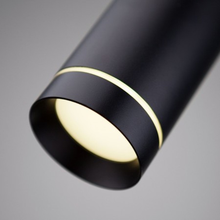 Suspended accent Elektrostandard, Topper LED 12 W, 90x90x300 mm, IP20, black matte color-1