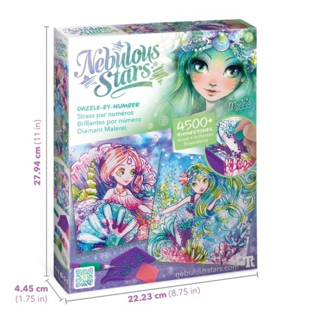Picture on numbers from the nebulous Stars marinia rhinestones-10