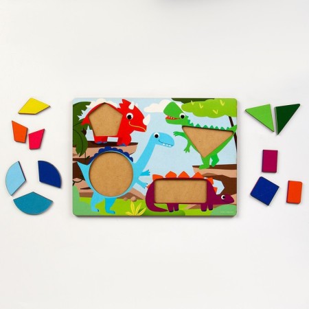 Puzzle "dinosaurs"-2