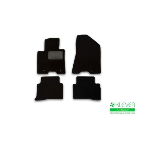 Rugs in the Klever Standard Kia Sportage 2016-2016 salon, cross., 4 pcs. (textile)