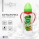 A bottle of feeding "Apple juice", classic throat, 250 ml., 0 months, cylinder, with handles