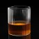 A glass with ribbed walls, 300 ml