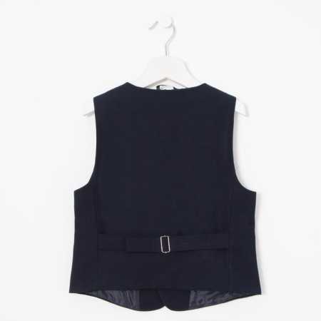 School vest for a boy, dark blue, height 152 (38/m)-9