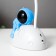 Board lamp "Cosmonaut on the Moon" LED 3W USB AKB White-blue 11.5x7.5x28 cm