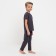 Pajamas for a boy (T -shirt, trousers) minku graphite color, height 122