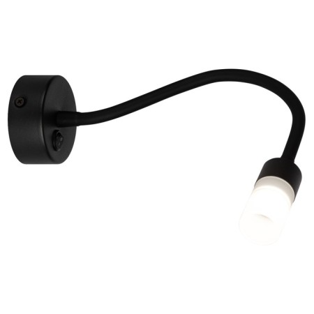 Lamp WL 34 BK 3W IP20 Black 7x7x38 cm-1