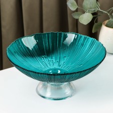Vase made of glass for fruits 