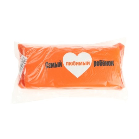 Pillow for safety belt "The most beloved child" Orange-5