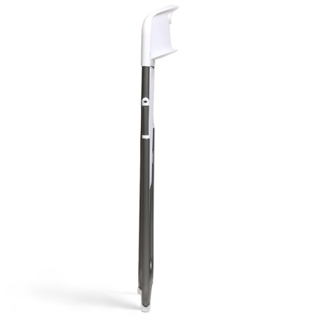 Folding chair on a metal frame, white-6