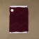 Lace elastic fabric, 180 mm × 2.7 ± 0.5 m, burgundy color