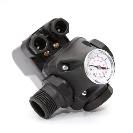 Eterna PC-9s pressure relay, with a manometer, working range 1-5 bar