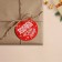 Schildik decorative for the gift "Gift from Santa Claus", 6.5 x 7.1 cm, New Year
