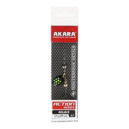 The spinning spinning Akara Action Series Aglia 0, 2.5 g, color A7-1