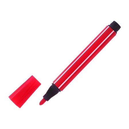 Flomasters 12 colors in the plastic tube of the owl blue, thick ventilated cap-3