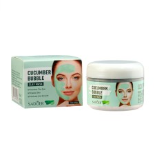 Bubble green face mask, oxygen with cucumber, deep cleansing and moisturizing, 100 g