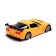 Metal machine Chevrolet Corvette C6-R, 1:64, yellow color