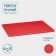 Professional cutting board Hanna Knövell, 40 × 30 × 1.2 cm, red color