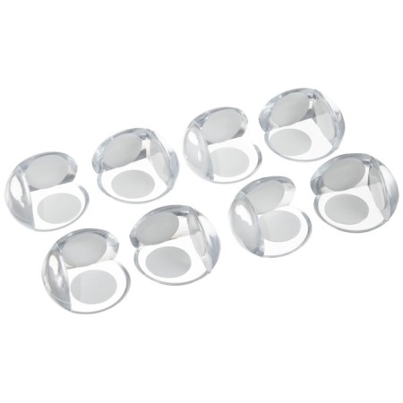 Set of linings on corners, 8 pcs., Transparent-3