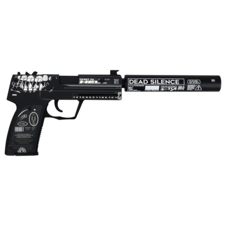 Pistol Wooden USP-S series Legendary "Ticket to the Dark"-1